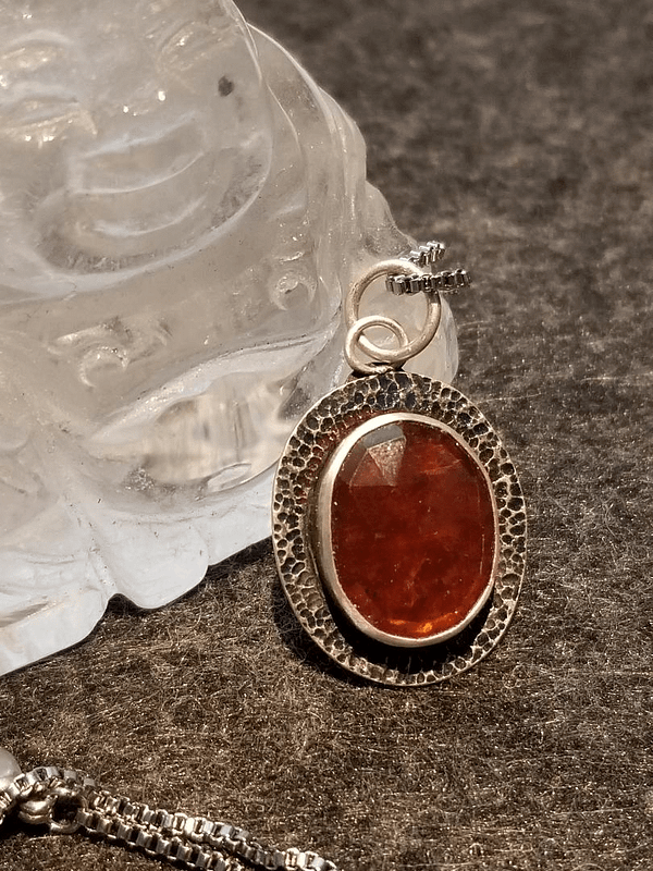 Red Kyanite Pendant